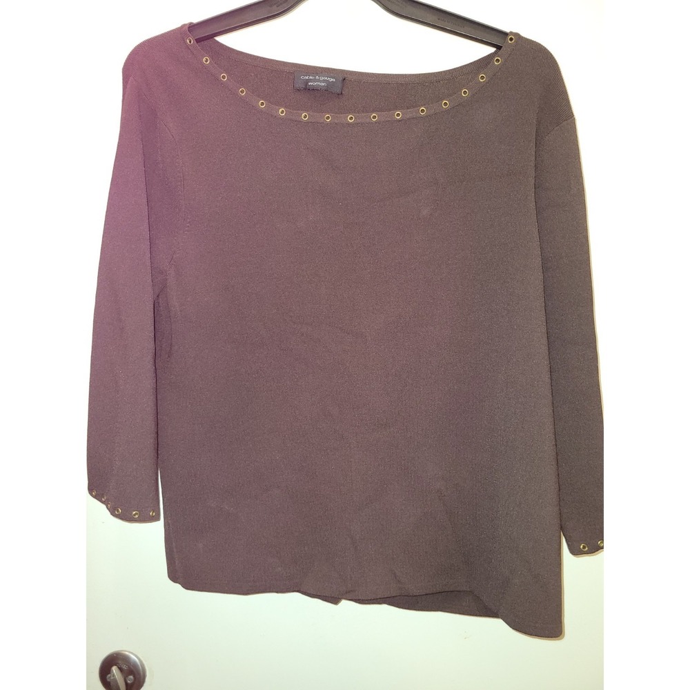 Women's Cable & Gauge Blouse Size XL #327‎